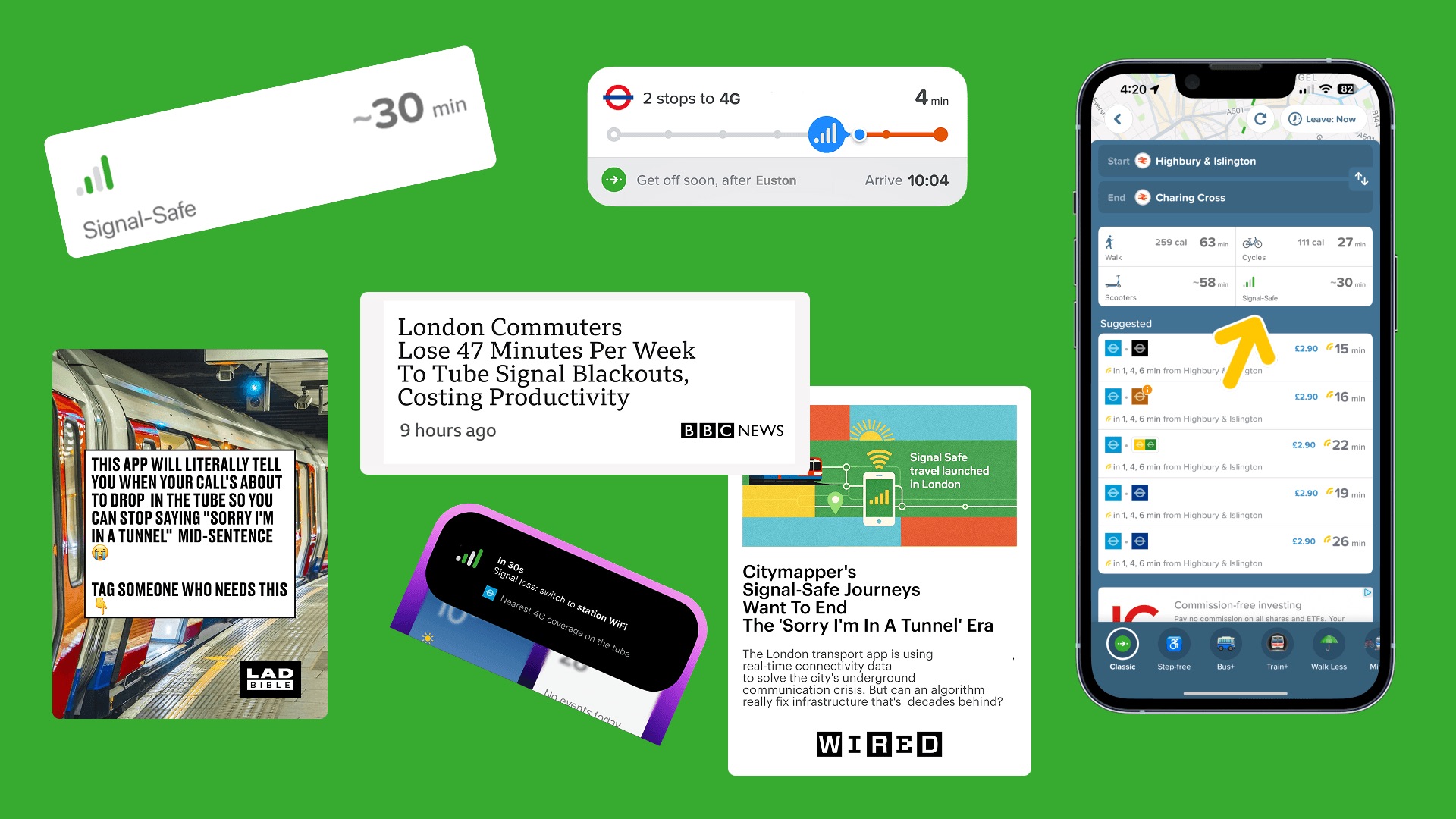 Citymapper: campaign visual 2