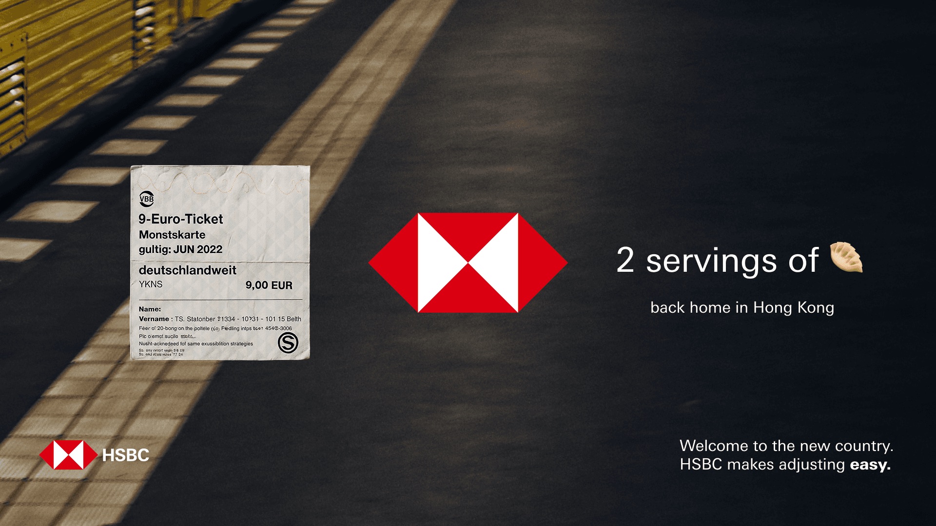 HSBC: campaign visual 2