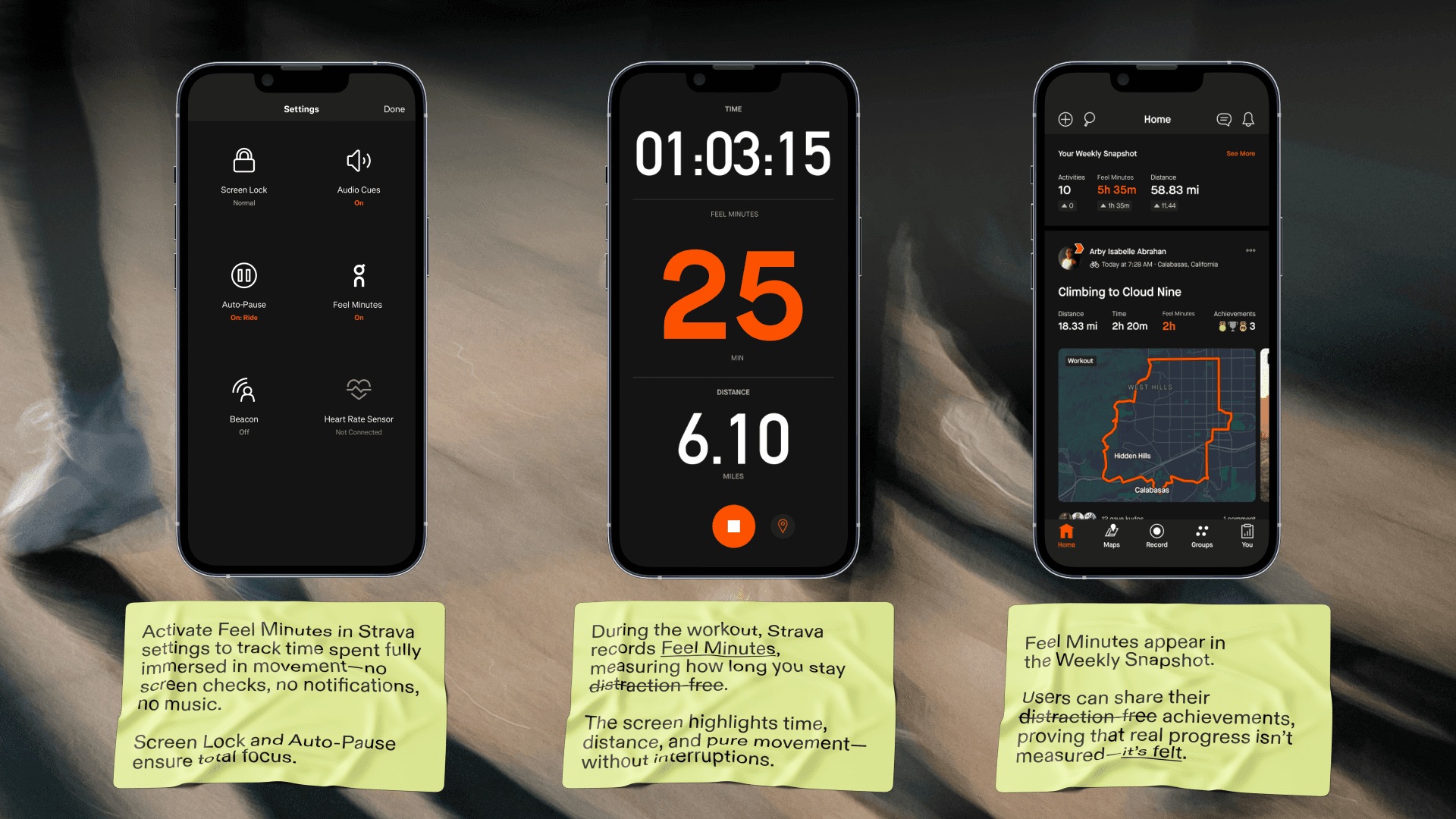 On Running: campaign visual