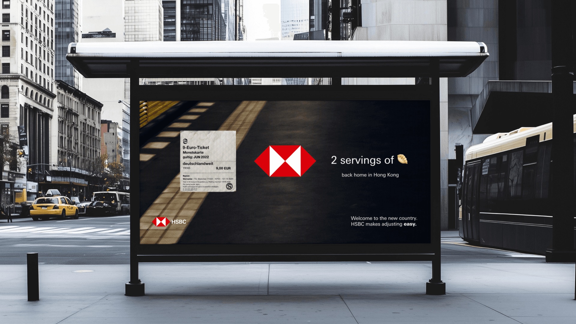 HSBC: campaign visual